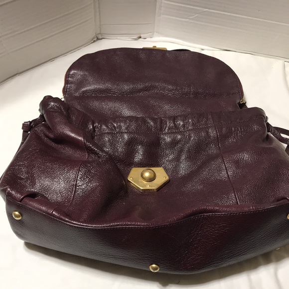 Furla leather satchel with multi compartments and aged bronze hardware. NWOT - Picture 14 of 16